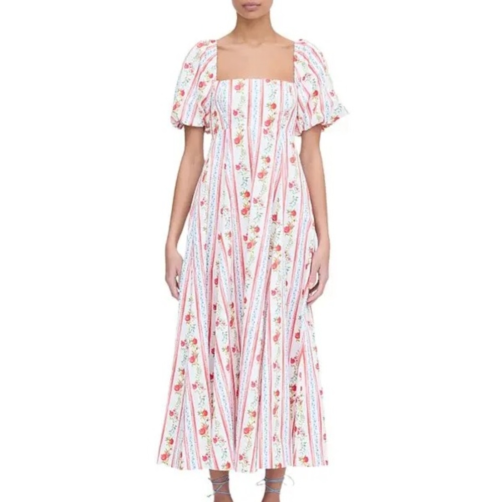 NWT Hill House Home Pomegranate Stripe Matilda Dress - Small